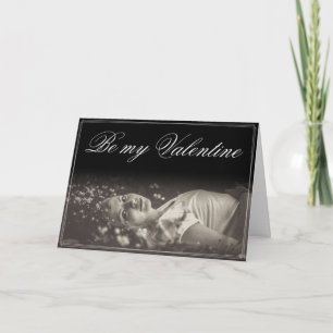 Tarjeta Sé mi Valentine - joven mentirosa