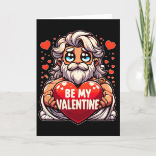 Tarjeta Sé Mi Zeus Día de San Valentín Mitología Griega Co