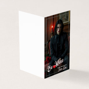 Tarjeta Sé Mía – Arte de retrato oscuro romántico de San V