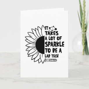 Tarjeta Se Necesita Mucho De Sparkle Laboratory Lab Tech