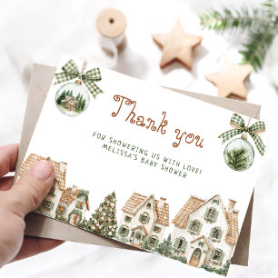 Tarjeta Se necesita una carta de agradecimiento de Baby Sh