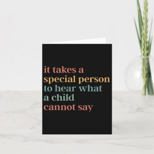Tarjeta Se Necesita Una Persona Especial Para Oír Lo Que U