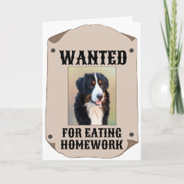Tarjeta Se Quiere Comer Foto De Perro Personalizado De Hog