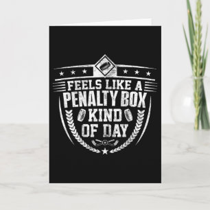Tarjeta Se siente como un día de caja de penalización Dive