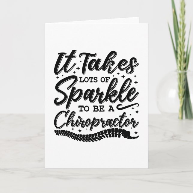 Tarjeta Se Toma Mucha Chiropráctica De Chiropráctica Espum (Anverso)