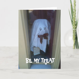 TARJETA "SEA MI TRATAMIENTO, POR FAVOR" HALLOWEEN LOVE