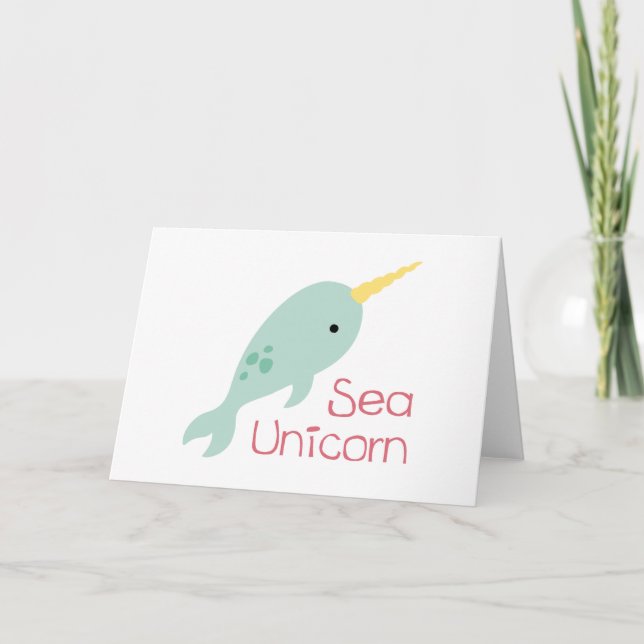 Tarjeta Sea Unicorn (Anverso)