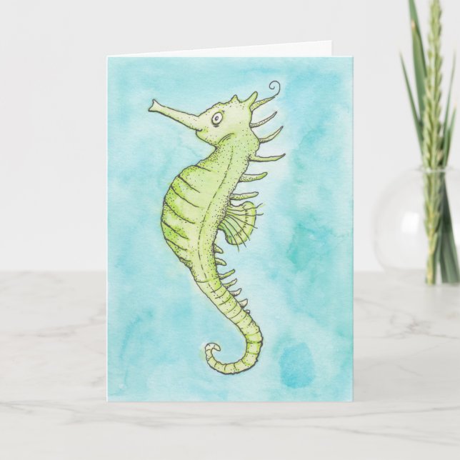 Tarjeta Seahorse verde (Anverso)