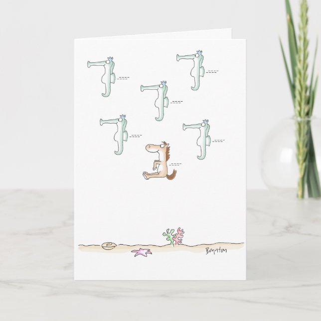 Tarjeta SEAHORSES Boynton (Anverso)