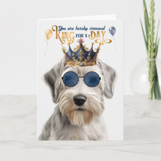 Tarjeta Sealyham Terrier Perro Rey por el Día Funesto cump
