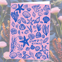 Seashells Beach Shells Ocean Happy Birthday