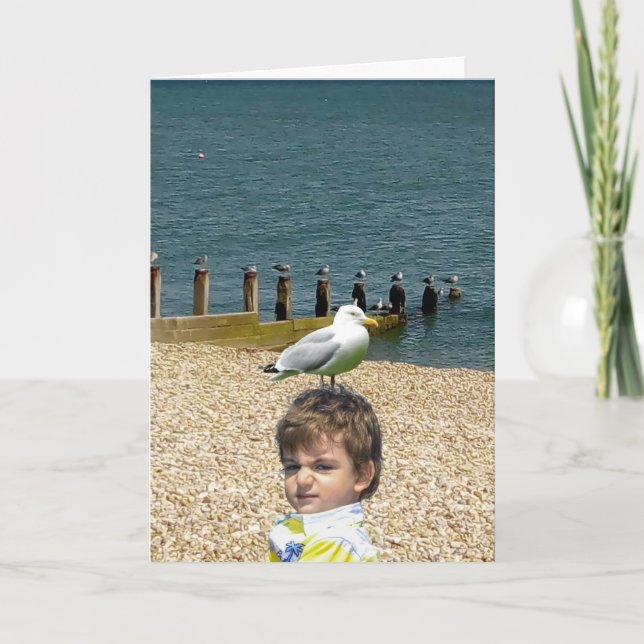 Tarjeta Seaside Living. (Anverso)