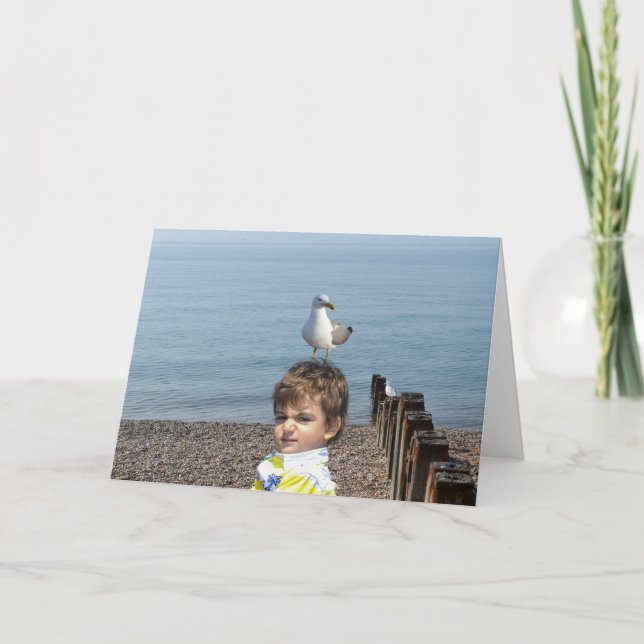 Tarjeta Seaside Living. (Anverso)