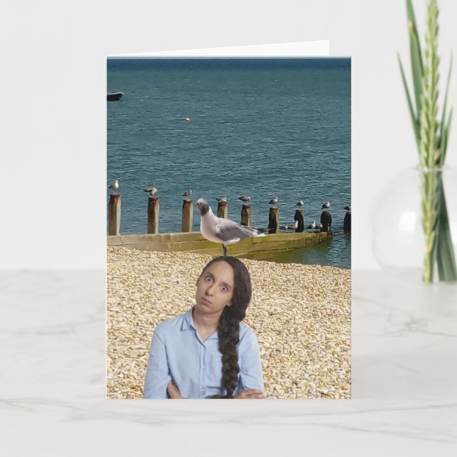 Tarjeta Seaside Living. (Anverso)