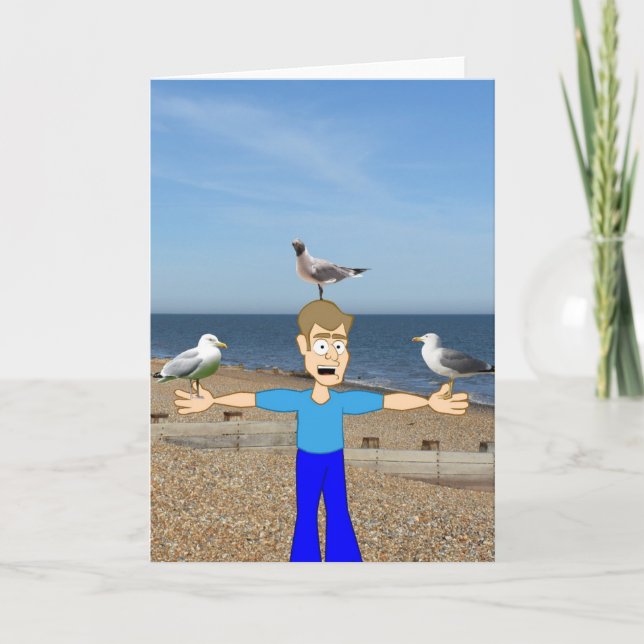 Tarjeta Seaside Living. (Anverso)