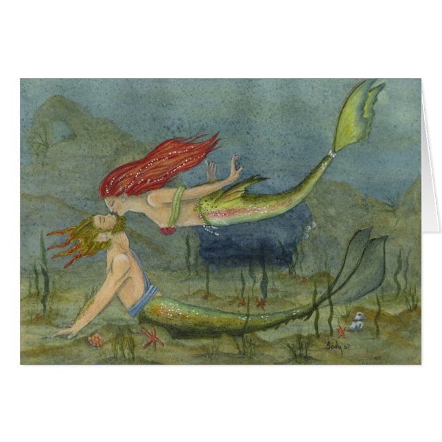 Tarjeta secreta del beso (Anverso (Horizontal))