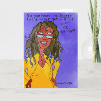 Tarjeta Secreto a perder peso