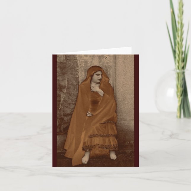 Tarjeta Secreto de Calipso - Notecard (Anverso)