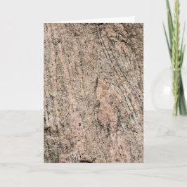Tarjeta Sedimento de rock de granito rosa y negro