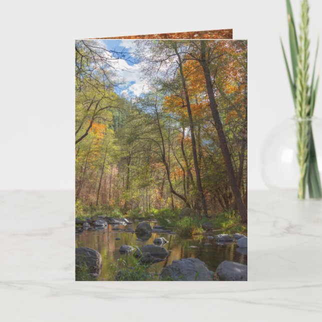 TARJETA SEDONA ARIZONA TRANSMITIENDO OTRO DÍA (Anverso)