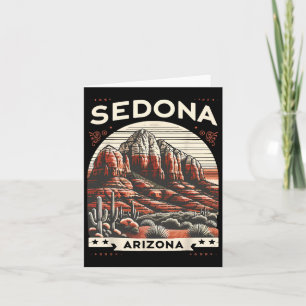 Tarjeta Sedona Az Senderismo por la montaña al aire libre 