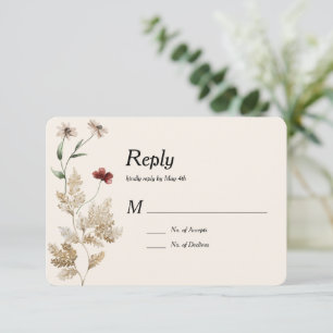 Tarjeta Sedona Garden RSVP