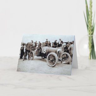 Tarjeta Seguidores de pista de carreras por coche de carre