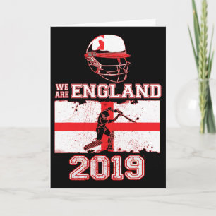 Tarjeta Seguidores del equipo de cricket de Inglaterra Som