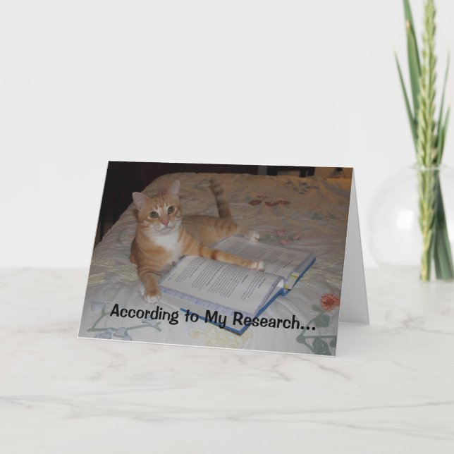 Tarjeta Según mi investigación… (Anverso)