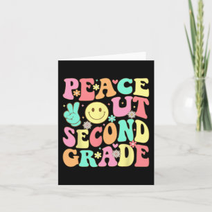 Tarjeta Segundo Grado Groovy 2º Grado El Último Día De Sch