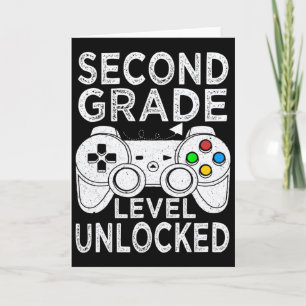Tarjeta Segundo nivel de 2do grado desbloqueado Videojuego
