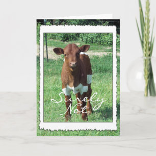 Tarjeta Seguramente No-personalizar-cualquier ocasión