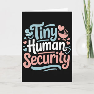 Tarjeta Seguridad de Pequeños Humanos - Profesora de Guard
