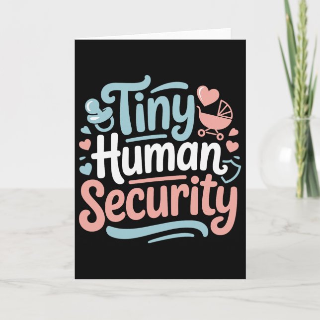 Tarjeta Seguridad de Pequeños Humanos - Profesora de Guard (Anverso)
