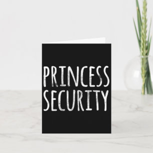 Tarjeta Seguridad Princesa Halloween Disfraces Papá Hombre