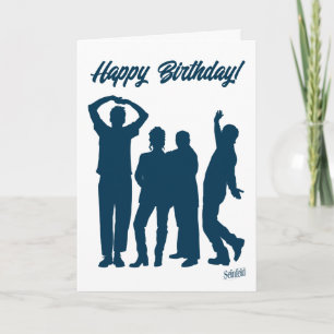 Tarjeta Seinfeld   Cumpleaños de Silhouette Group