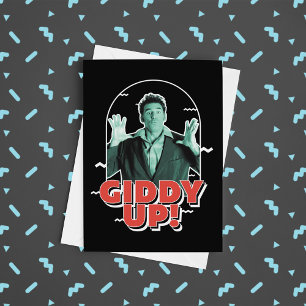 Tarjeta Seinfeld   Kramer - ¡Giddy Up!