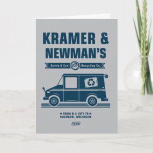 Tarjeta Seinfeld   Kramer & Newman's Recycling Co.