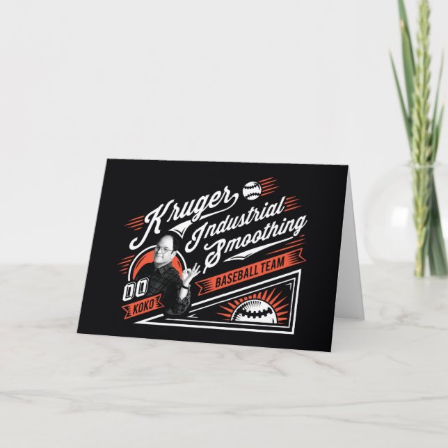 Tarjeta Seinfeld | Kruger Industrial Baseball (Anverso)