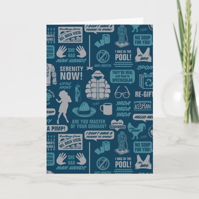 Tarjeta Seinfeld | Modelo de memes (Anverso)