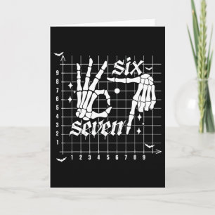Tarjeta Seis Coordenada Siete (6