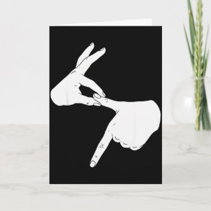 Tarjeta Seis Siete 6 7 Manos Se Nuevo Apretón de Manos Mem