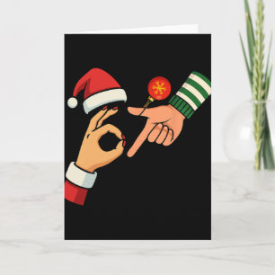 Tarjeta Seis Siete 6 7 Meme Gen Alfa Argot 67 Navidad Yo