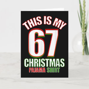 Tarjeta Seis Siete Meme 