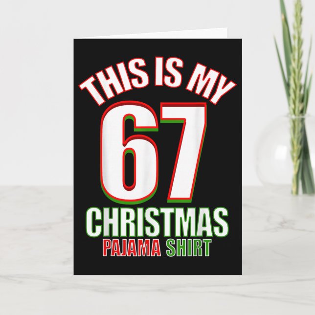 Tarjeta Seis Siete Meme  (Anverso)