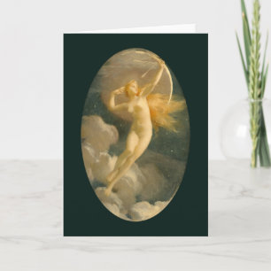Tarjeta Selene, diosa de la luna Jules Machard