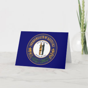 Tarjeta Sello de Kentuckian, Kentucky