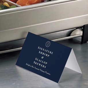 Tarjeta Sello de nombre de la alimentación del Personaliza