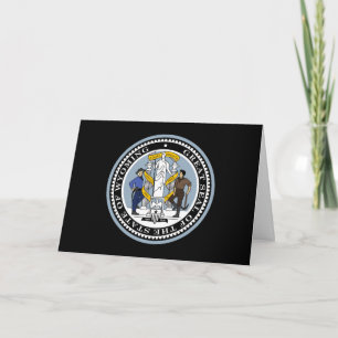 Tarjeta Sello Wyomingita, Sello de Wyoming