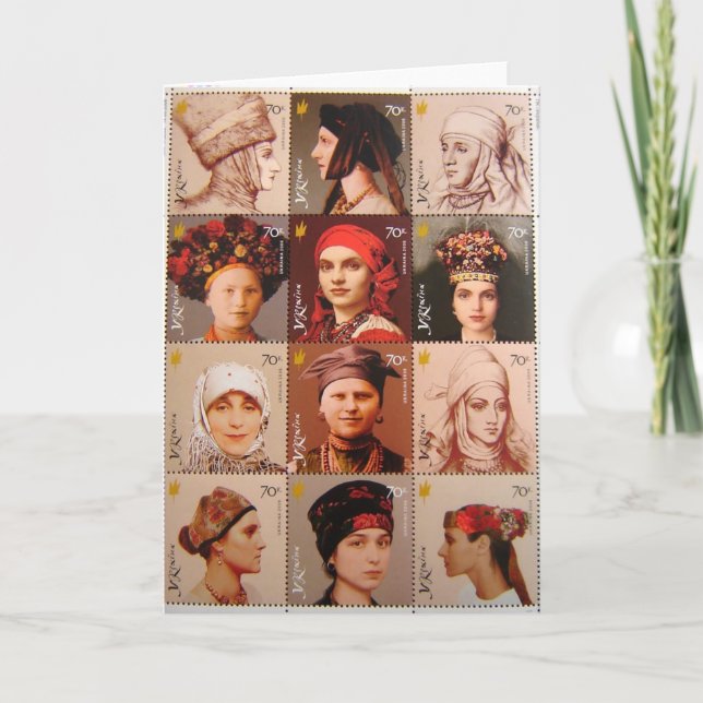 Tarjeta Sellos del ucraniano (Anverso)